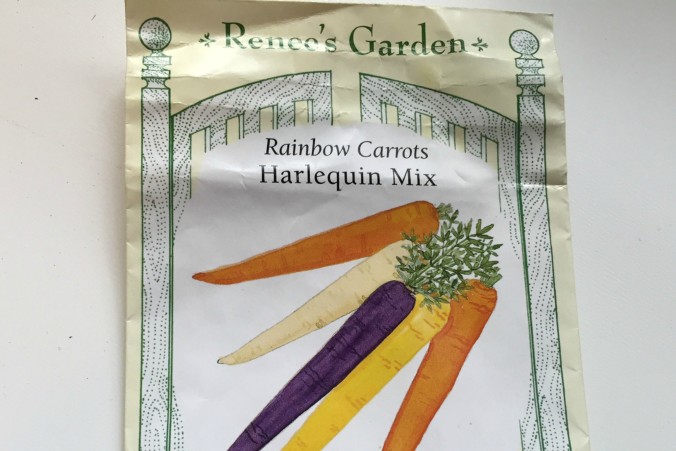 battered carrot seed packet-Anne-of-Green-Gardens