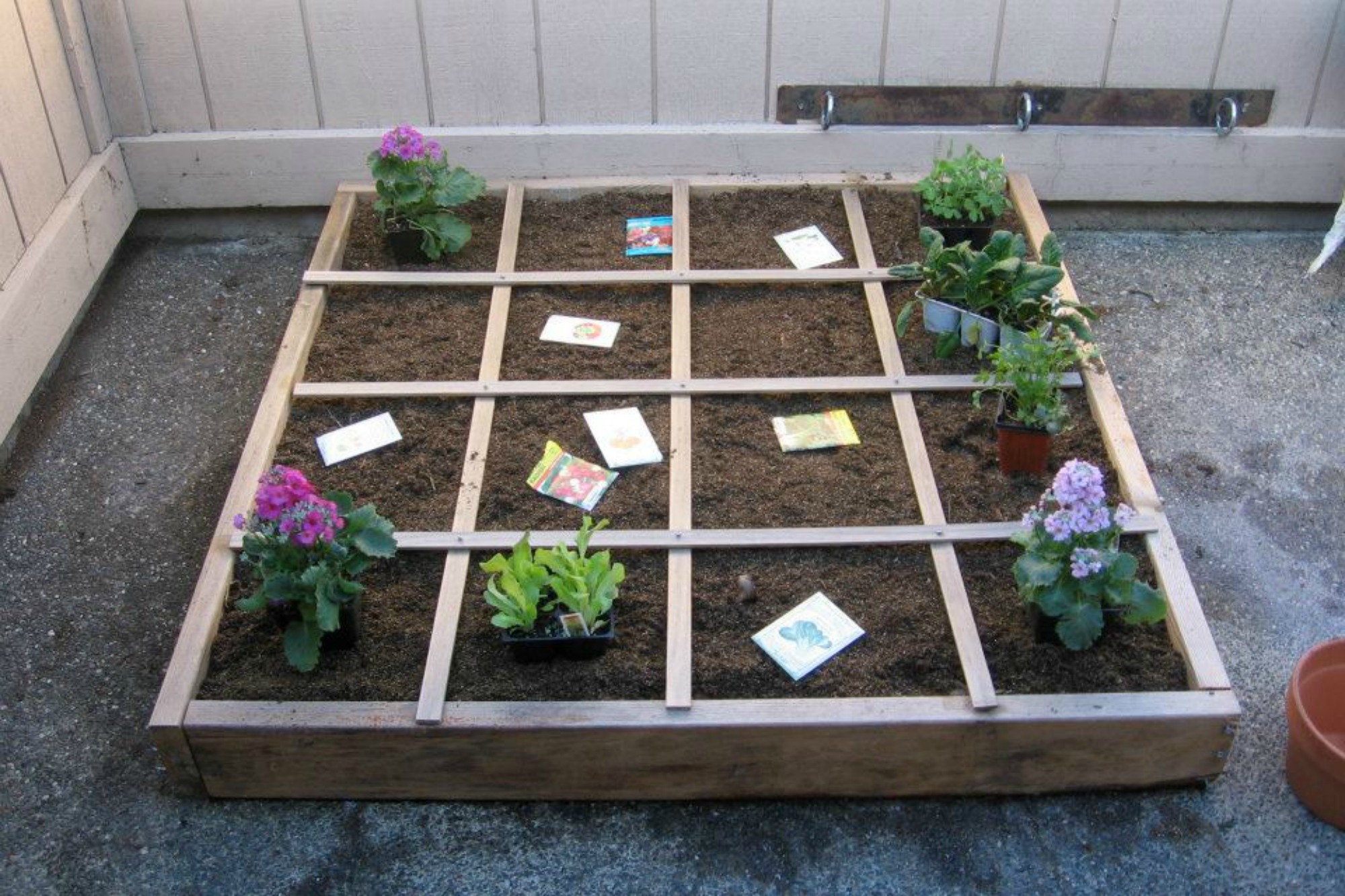 square foot garden layout blogpost